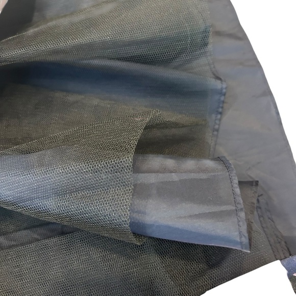 Xscape blue floral off shoulder full length formal gown size 12 wedding gala - Picture 11 of 13